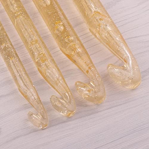 IEUDNS 4 Sizes Large Chunky Crochet Hooks Knitting Weaving Tools - 2
