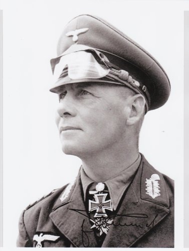 Photo Erwin Rommel de Kirkland Signature poster historique 20x25cm
