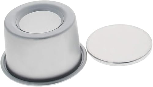 Miniatura 2 de Othmro 5 moldes redondos para tartas con parte inferior suelta extraíble, antiadherentes y revestimiento de liberación rápida, utensilios de gasa