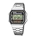 Produktbild Casio Armbanduhr A168WA-1YES (B x H) 36.30 mm x 38.60 mm Silber Gehäusematerial=Kunstharz Material (Armband)=Edelstahl
