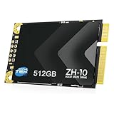 SIMPLETEK - 512GB mSATA SSD - SATA III 6Gb/s Schnittstelle - Interne Solid-State-Festplatte für kompakte und eingebettete Systeme - Modell ZH-10