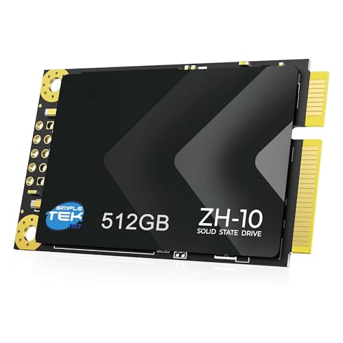 SSD mSATA 512 Go haute vitesse pour booster un système embarqué