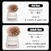 Personalized Pom Pom Beanie Caps for Baby Boys Girls, Custom Winter Hat for Toddlers Kids, 3 Sizes for Newborn to Adults