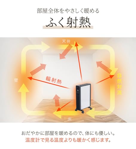 Sea the Stars オイルレスヒーター の商品画像 3