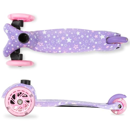 COIL Kinderroller, Tretroller, Dreirad-Balance-Roller, Roller Kinder UNO, für Kinder ab 3 Jahren, Scooter Kinder Dreirädriger, Tretroller mit LED leuchtenden Rädern Kinderscooter – Bild 5