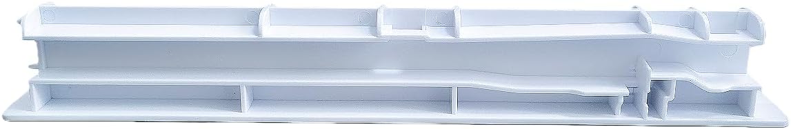 Refrigerator Center Drawer Slide Rail - Exact Replacement for Whirlpool Kenmore Maytag KitchenAid Amana Fridges - Replaces W10326469 WPW10326469 8208326 67004514 12796401