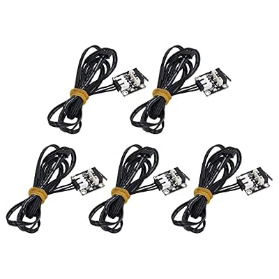 5pcs End Stop Limit Switch 3Pin Endstop Limit Switch Module for Ender 3 3D Printer Ender 3 Limit Switch Ender 3 Limit Switch end Switch Limit Stop