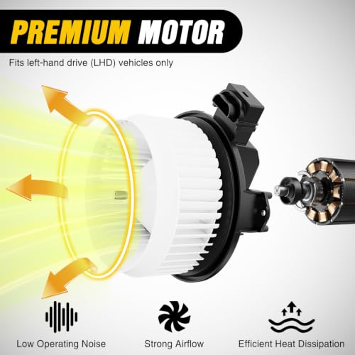 Image of Nilight HVAC Blower Motor for Toyota RAV4 2006-2018, Corolla 2009-2013
