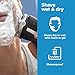 PHILIPS Electric Shavers for Men, Series 3000, Mens Shavers Electric Cordless Rechargeable, Wet & Dry Shaver with Pop-up Trimmer, and Storage Case