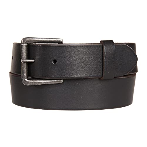 Image of Lucky Brand Men's Jeans Leather Belt| Classic| Casual| Dress| Everyday| American Heritage| Genuine Leather| Metal Buckle