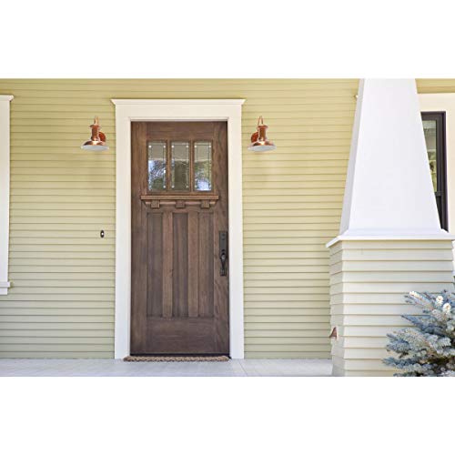 Progress Lighting P5721-14 Brookside Outdoor, 8-Inch Width X 9-3/4-Inch Height, Brown #TOP1