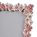 Synovana Pink Flower Picture Frame 4x6 Blossom Photo Frame for Tabletop Display, Decorative Flower Design Home Decor
