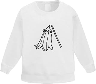 Azeeda 'Bluebell Flower' Kid's Sweatshirt/Jumper (3-4 Years) (KW00024253)