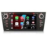 🚗【Leistungsstarker Android 13.0 + 4GB RAM + 64GB ROM】7 Zoll Hi-Tech Autoradio GPS mit ultra HD IPS Touchscreen für BMW 3er E90 E91 E92 E93 M3, ausgestattet mit 8-Core MT8667 2000MHz 64-bit Cortex 2*A75+6*A55 Prozessor. Betriebssystem: Android 13, schnellere und reibungslosere Leistung. RAM: 4GB, ROM: 64GB, unterstützt 1 Karte / 2 USB bis zu 3*256GB erweiterten Speicher. Auflösung: 1024*600 Pixel. Audio-Ausgangsleistung: 4*45W. Canbus-Decoder für die Lenkradsteuerung enthalten.