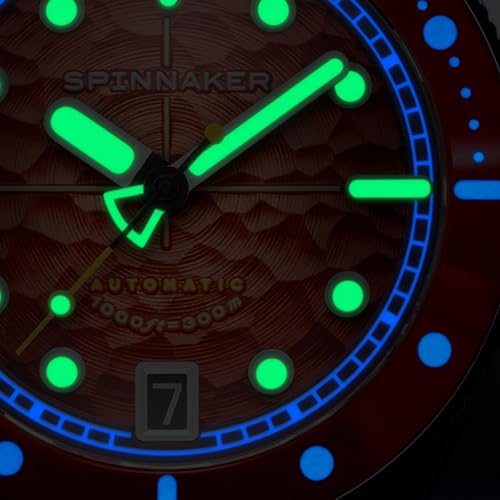Image of Spinnaker Men's 42mm Challenger Automatic Watch with Solid Stainless Steel Bracelet SP-5159