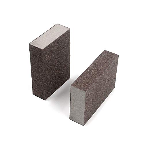 Tulead 320-400 Grit Sanding Sponge Hand Sanding Tool Finge Grit Sandpaper Blocks Polishing Pads Pack of 6 - Thumbnail 3