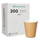 Photo Gallery ecodrinks - 200 bicchieri carta avana 360ml - per acqua, cocktail, bevande calde e fredde - biodegradabili, eco-friendly e made in italy Photo Gallery ecodrinks - 200 bicchieri carta avana 360ml - per acqua, cocktail, bevande calde e fredde - biodegradabili, eco-friendly e made in italy