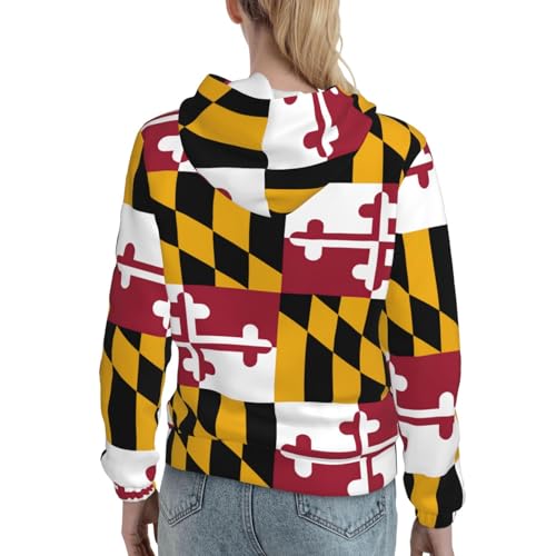 Sweat à capuche Maryland femme pour ne plus avoir froid cet hiver au quotidien