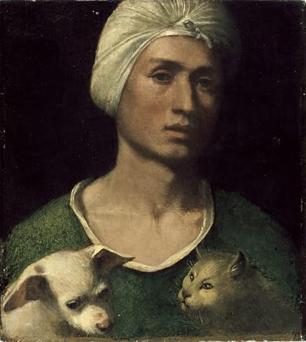 Cuadro en lienzo de Dosso Dossi para eliminar la monotonía de las paredes vacías de su oficina, 60x90cm