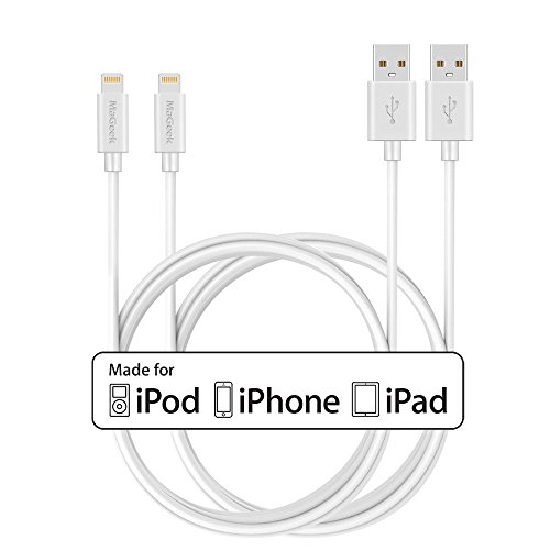 Iphone Charger 6 Ft, [Apple Mfi Certified] [2-Pack, 6Ft] Long Iphone Charger Lightning Cable Charge Cord For Iphone 12/11/Pro/Se/Xs/Xs Max/Xr/X/8 Plus/7/6S Plus,Ipad Pro Air,Ipod (White) #TOP7