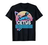 Cetus Monstre marin Créature mythique Mythologie grecque Rétro T-Shirt