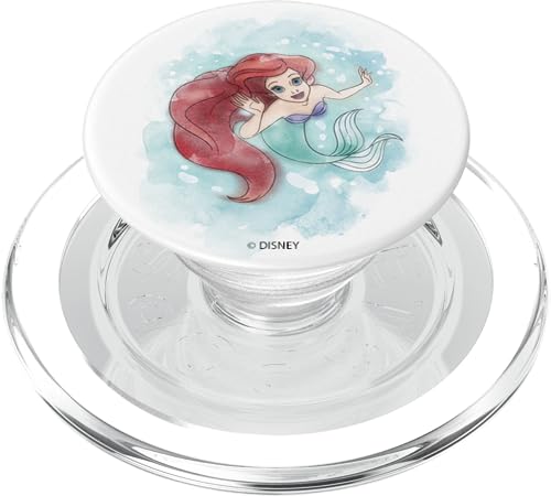 Disney Little Mermaid Ariel Watercolor Twerl PopSockets MagSafe PopGrip for iPhone