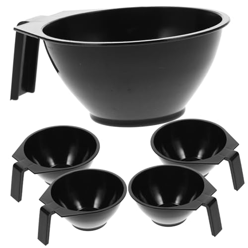 SOIMISS 5pièces Bol Teinture Pour Coloration Cheveux Professionnel Accessoires Pour Salon Et Usage Maison Mélanger Teinture Cheveux Facilement