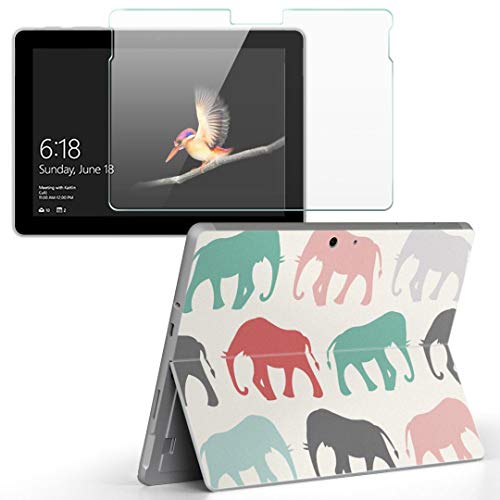 igsticker Surface Go/Surface Go 2 ��p�X�L���V�[�� �K���X�t�B���� �Z�b�g �t���ی� �t�B���� �X�e�b�J�[ �A�N�Z�T���[ �ی� 016316 �� �J���t�� ����