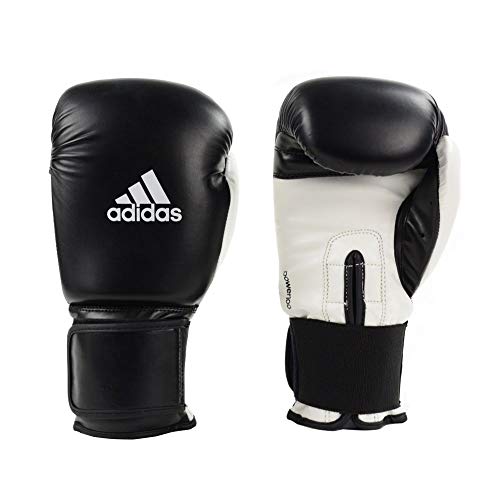 Luva Power 100 Smu Colors 10Oz Preta E Bca - Adidas