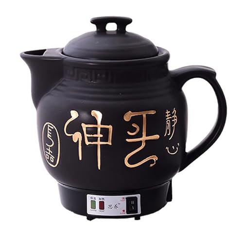 Olla eléctrica para medicina china 3-6L cerámica negra