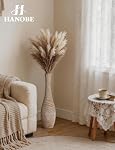 Hanobe Floor Vase Home Decor: 22 inch Tall Decorative Wood Vases for Living Room Large Rustic Farmhouse Boho Vase for Dining Table Centerpieces Bedroom Corner Hallway Indoor Office
