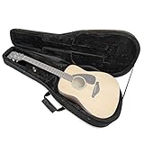 Knox Gear KN-SGC01 Acoustic Dreadnought Guitar Lightweight Hard-Foam Case w/ Back Straps, black