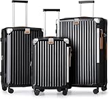 Fermetures à Glissière Durables et Intérieur Organisé : Les fermetures à glissière YKK sont plus résistantes que les fermetures à glissière standard et offrent une protection supplémentaire contre les déchirures. À l'intérieur, les valises sont dotées de poches en filet et de sangles élastiques transversales, pour que vos effets personnels restent bien organisés et en sécurité tout au long de votre voyage.