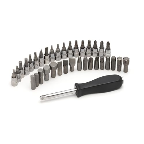 POLLOR 108 Piece Socket Set, 1/4" & 1/2" Inch Drive 72 Teeth Ratchet Wrench with Case, DIY Tools, Bits Set, for Home, Garage, Car, Workshop, Professional 6 POLLOR 108 Piece Socket Set, 1/4" & 1/2" Inch Drive 72 Teeth Ratchet Wrench with Case, DIY Tools, Bits Set, for Home, Garage, Car, Workshop, Professional - Image 6