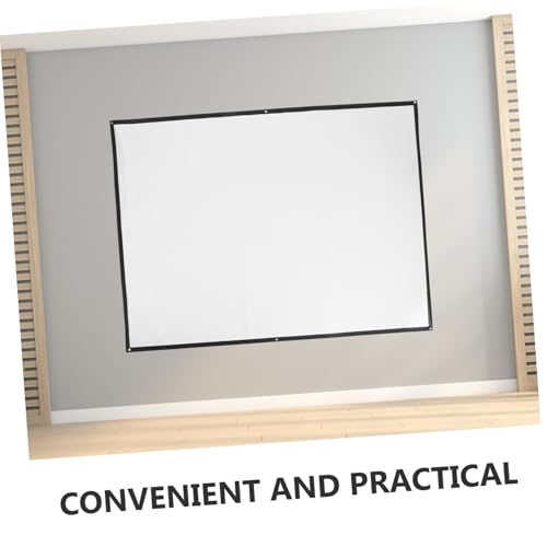 Pantalla portátil para proyector Housoutil 100 pulgadas miniatura 7
