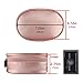 Geekria NOVA Headphone Pouch Compatible with Beats Studio Pro/3, Solo 4/3/Pro, Replacement Protective Travel Carrying Bag with Cable Storage (Pink)