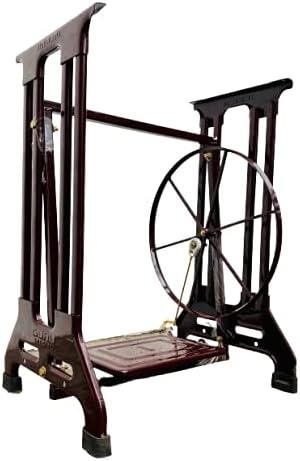 Iron Sewing Machine Stand Only, Sweing Tools (Without Table, Black)