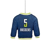 FOCO - WNBA Holiday Sweater Ornaments - Paige Bueckers - Dallas Wings