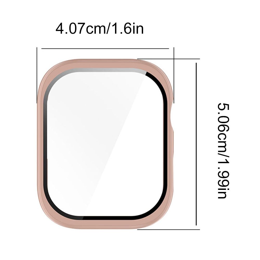 Confezione da 2 pellicole protettive in vetro temperato + custodia bumper per Huawei Watch (bianco)