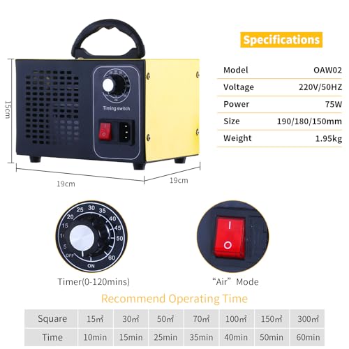 Ozongenerator ATWFS 48.000 mg/h für industrielle Anwendungen