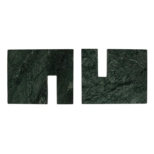Image of Bloomingville Decorative Marble Book Holder, Sage Green