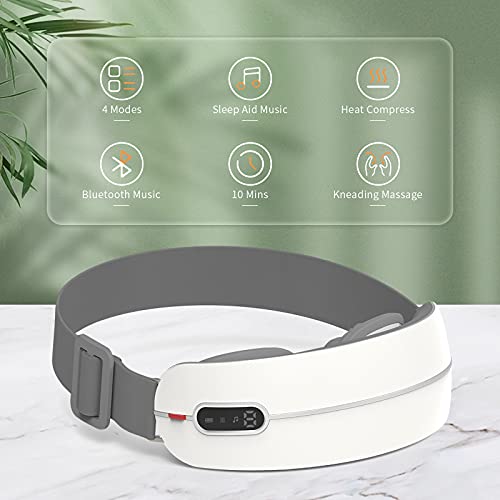 Yinbly Eye Massagers With Heat Compression,Heated Massager Rechargeable Kneading For Migraine, Electric Eye Mask Relieve Headaches Eye Strain Dry Eye,Improve Sleep,Ideal Gift For Women/Men #TOP3