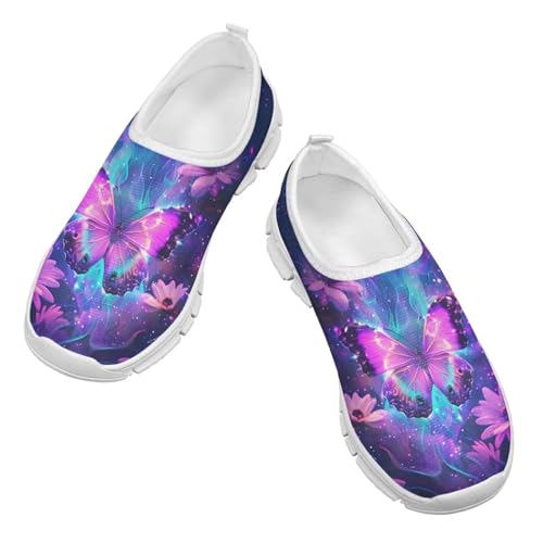 Girls Slip On Shoes Breathable Teen Girl Tennis Shoes for Outdoor Activities3