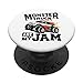 Monster Truck Vintage sono My Jams Retro Monster Truck PopSockets PopGrip Intercambiabile