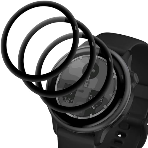 Beukei 3 Stück Schutzfolie für Garmin Vivoactive 6 42mm displayschutz, handyglas, 9H Härte, Anti-Kratzen tempered glass Film