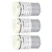 3Pcs DC 6V Mini Diaphragm Type Air Pumps Micro Electric Air Pumping Micro Vacuum Motor 3L/min 3W Ultra Silent for Fish Tanks Aquariums