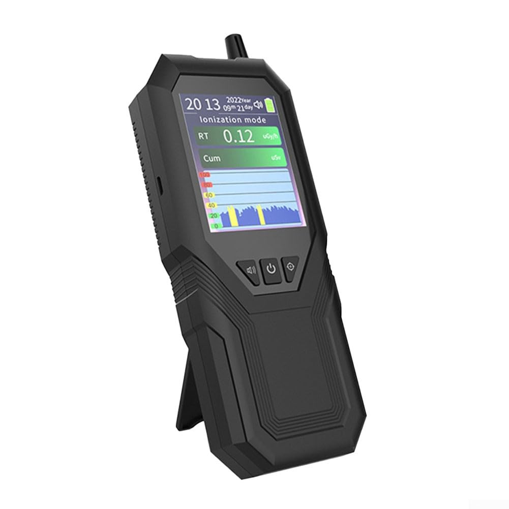 Geiger Counter Nuklearstrahlungsdetektor, verbessertes Monitor-Dosimeter, wiederaufladbar, Beta-Gamma-Röntgenstrahlung, tragbarer Handstrahlungsmonitor mit LCD-Display
