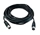 System-S S-Video Kabel 5 m Din 3 Pin Stecker zu Stecker Schwarz