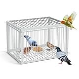PAUQRWIE Pigeon Bird Trap Cage with Escape-Proof Bird Traps...