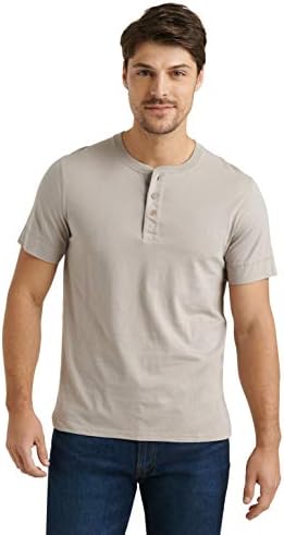 Lucky Brand Men's Short Sleeve Henley 